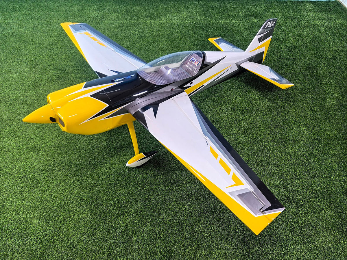 Pilot RC Raven 103in Yellow/Grey/White (02) PIL904