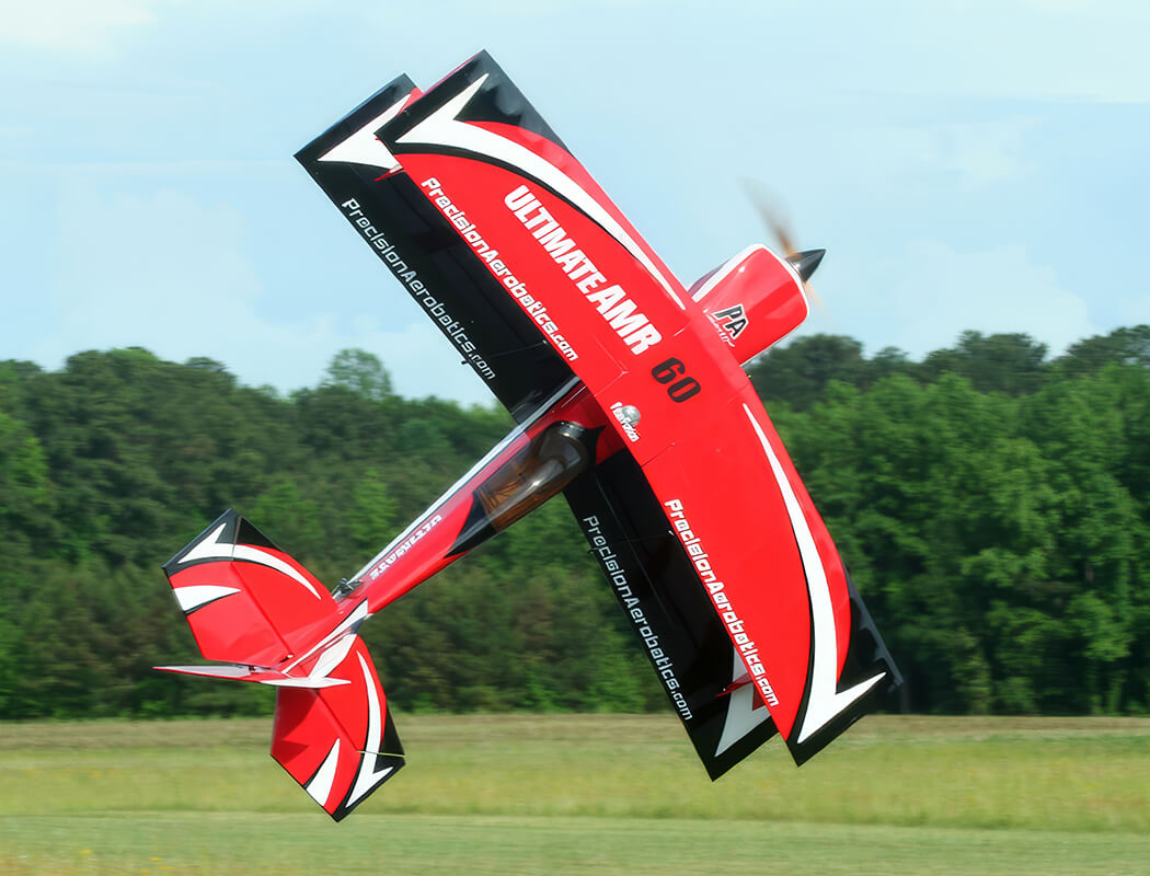 Precision Aerobatics Ultimate AMR 60 - White/Red/Blue PL-1047-W