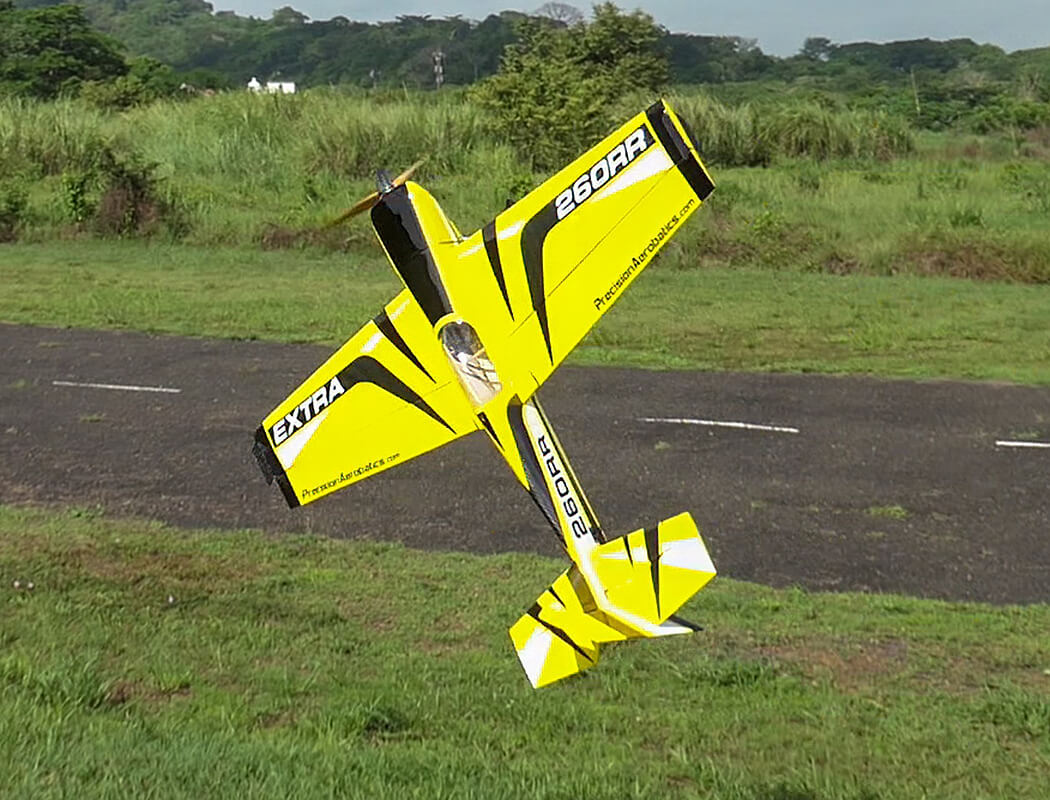 Precision Aerobatics Extra 260RR ARF - Yellow PL-1049-Y