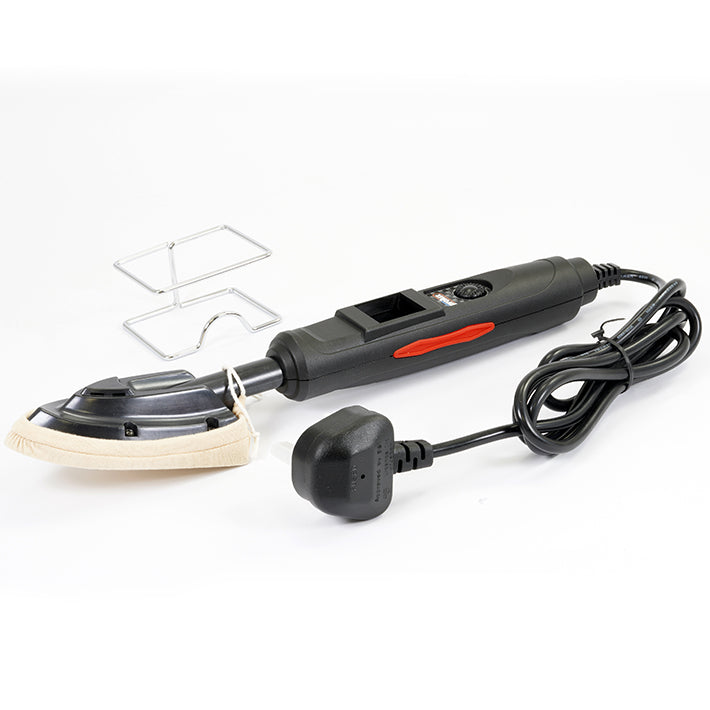 PROLUX DIGITAL TFT-LCD THERMAL SEALING IRON W/STAND UK 3-PIN PX1367GB OVERVIEW OF WHOLE ITEM