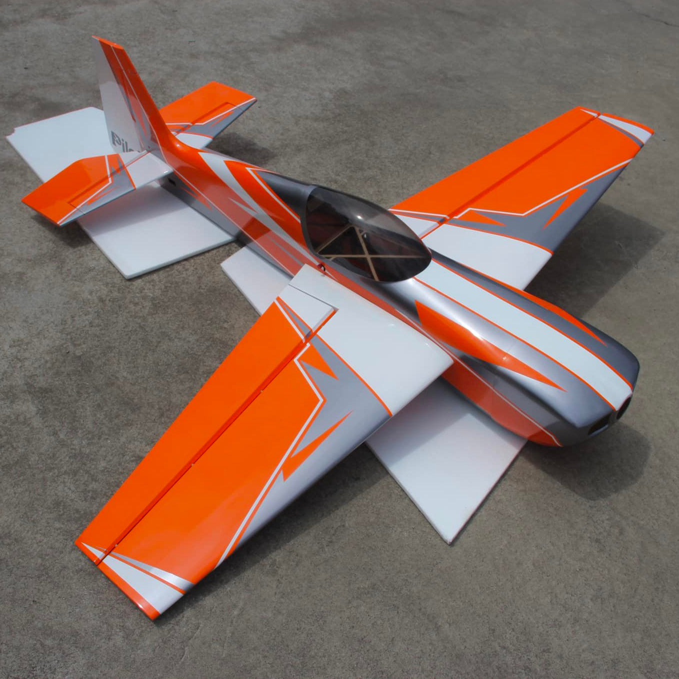 Pilot RC Laser 73In (Cf) Orange (08) PIL713