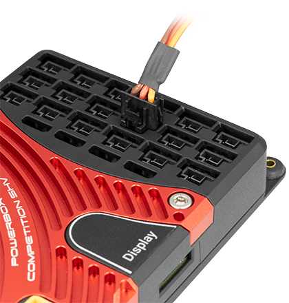 PowerBox Competition SHV 10 - 35V With SensorSwitch & LCD Display 4810 Nexus Models