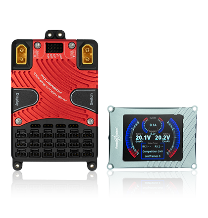 PowerBox Competition SHV 10 - 35V With SensorSwitch & LCD Display 4810 Nexus Models