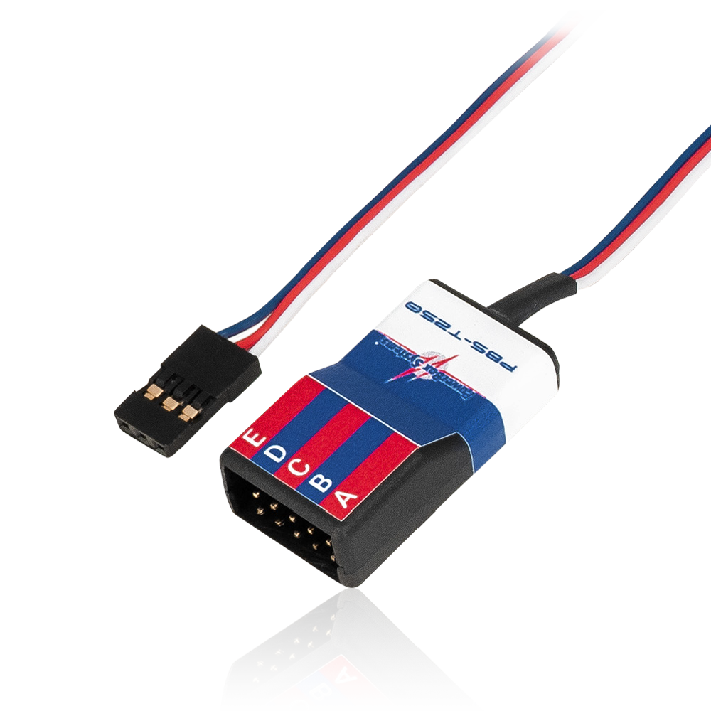 PowerBox PBS-T250 Temperature Sensor 6621 for CORE P²BUS Multiplex M-Link Jeti EX-Bus Futaba