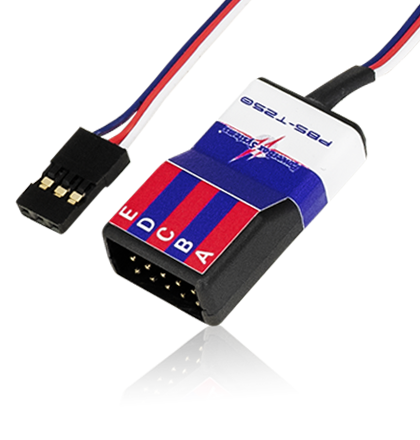 PowerBox PBS-T250 Temperature Sensor 6621 for CORE P²BUS Multiplex M-Link Jeti EX-Bus Futaba Nexus Modelling Supplies Models Northampton Model Web Website Site Webshop Shop Webstore Store