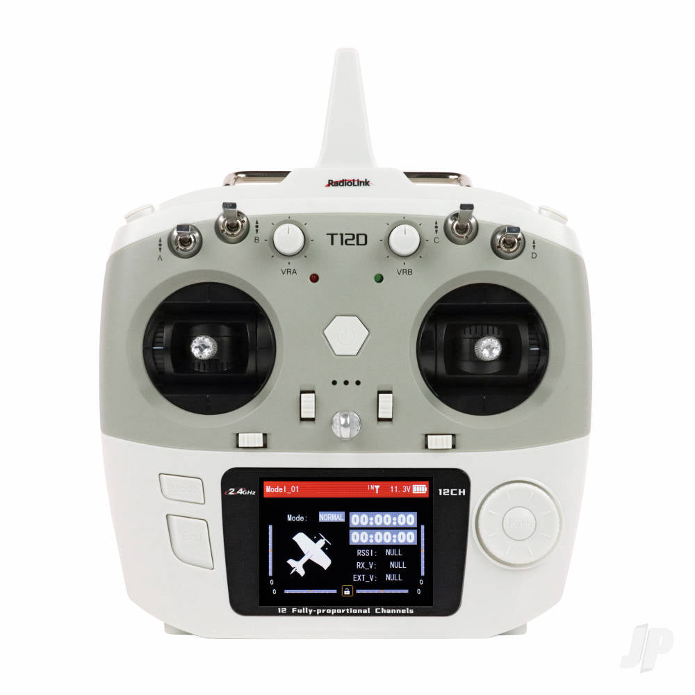 RadioLink T12D 2.4GHz 12-Channel Transmitter with R12F Receiver (Mode 2) RLKT121011