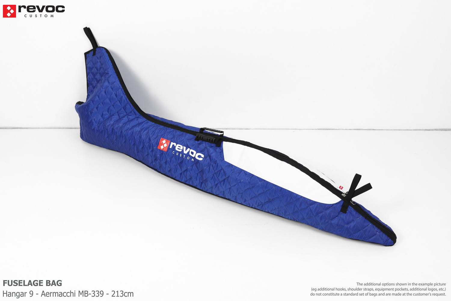 Revoc Soft Line Material Fuselage Bag for Hangar 9 - Aermacchi MB-339 - 213cm