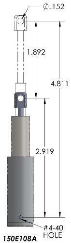 Robart 150E108A Actuator for Retracts Replaces #150E108P