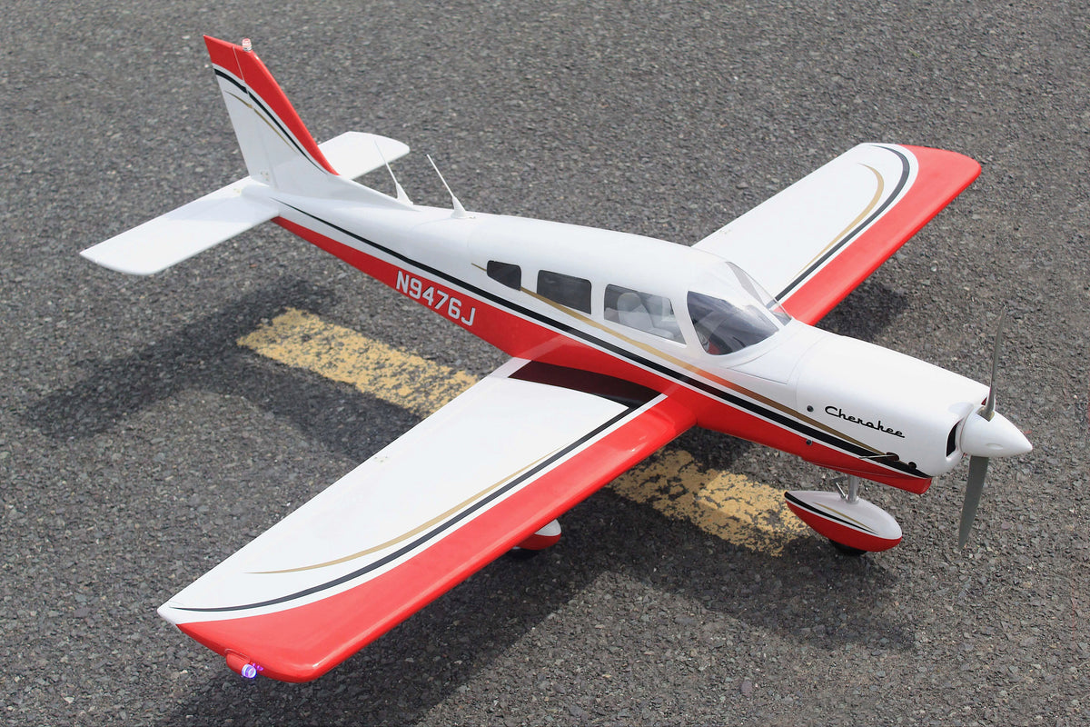 Seagull Piper Cherokee 140 (10-15cc) 1.53m / 60in (Red) SEA386R