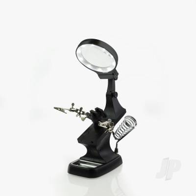 Modelcraft Helping Hands & LED Magnifier Workstation SHSPCL2400