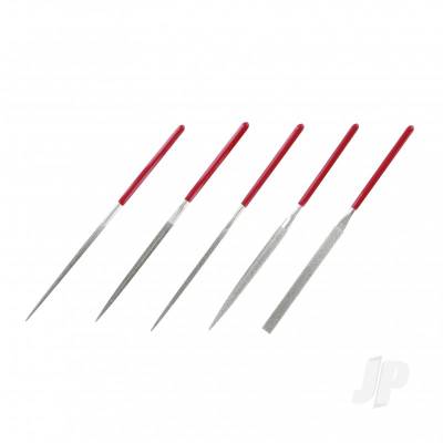 Modelcraft Diamond Needle Files (Set of 5) (Pfl6002) SHSPFL6002