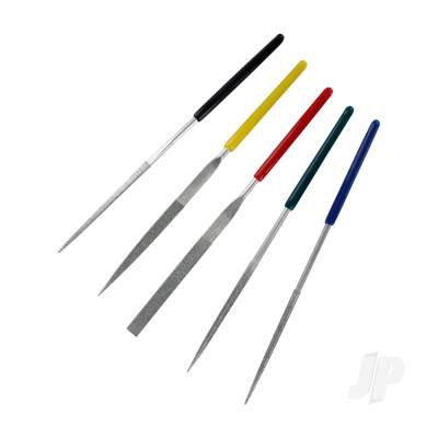 Modelcraft Diamond Needle Files (Set of 5) (Pfl6007) SHSPFL6007