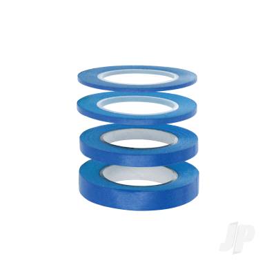 Modelcraft Flexible Masking Tape 4 Pack (1, 2, 3, 6mm) SHSPMA3000-4