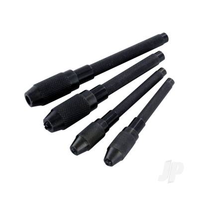 Modelcraft Pin Vices- Set of 4 (PPV4001/S) SHSPPV4001-S