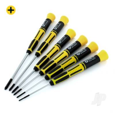 Modelcraft PSD1602 6pc Phillips Screw Driver Set SHSPSD1602