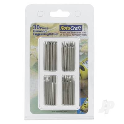 Modelcraft R/C9006 30pc Diamond Engraving Bit Set SHSRC9006