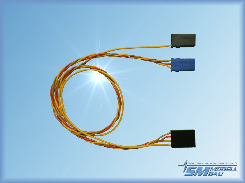 SM MODELL BAU Telemetry Cable for UniSens-E or GPS-Logger 2 30cm SM3130