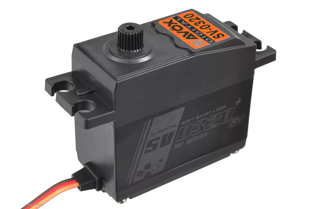 Servo Numérique Savox 1SV2110 | 3,9 Kg, 0,13 S/60° | Pour Hélicoptères 450 Et Avions Park Fly | Engrenages Métalliques