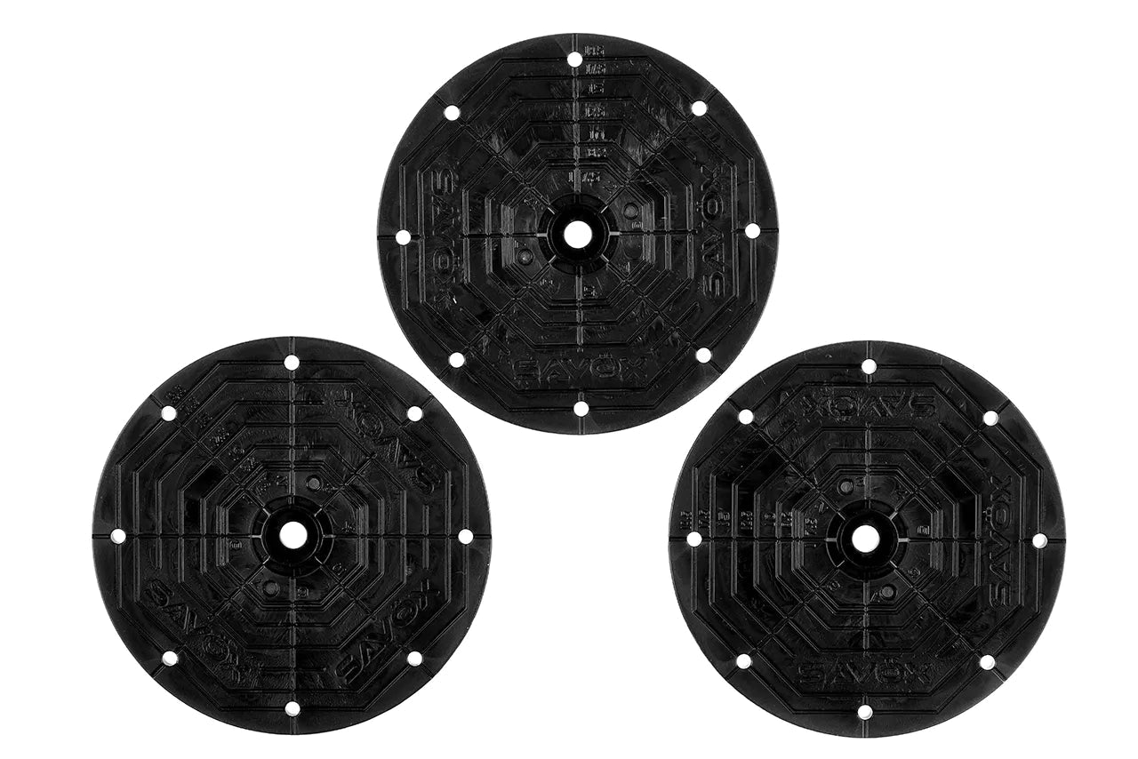 Savox Large Round Servo Horns For 600/700 Level Helis (3) SAV-SH30