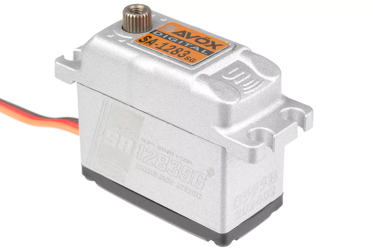 Savox SA-1283SG+ Coreless Metal Case Digital Servo With Soft Start 0.13s 30kg@6v SA1283SGP