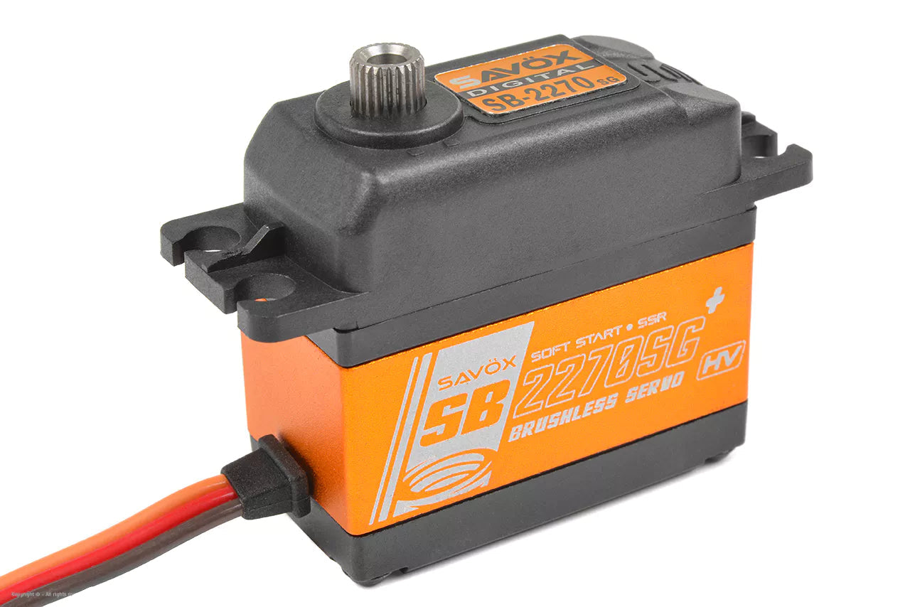 satosugaページ Savox SB-2270SG+ HV Digital Brushless Servo 32kg/0.12s@7.4v SAV-SB2270