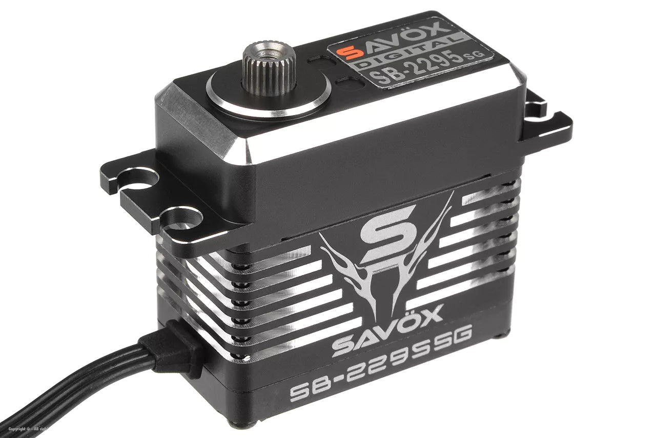 Savox SB2295SG HV CNC Monster Brushless Servo 32kg/0.06s@7.4v SAV-SB2295SG