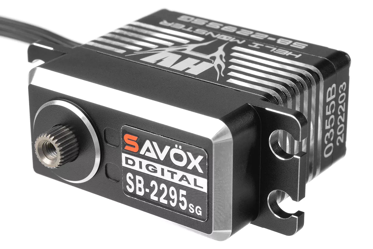 Savox SB2295SG HV CNC Monster Brushless Servo 32kg/0.06s@7.4v SAV-SB2295SG
