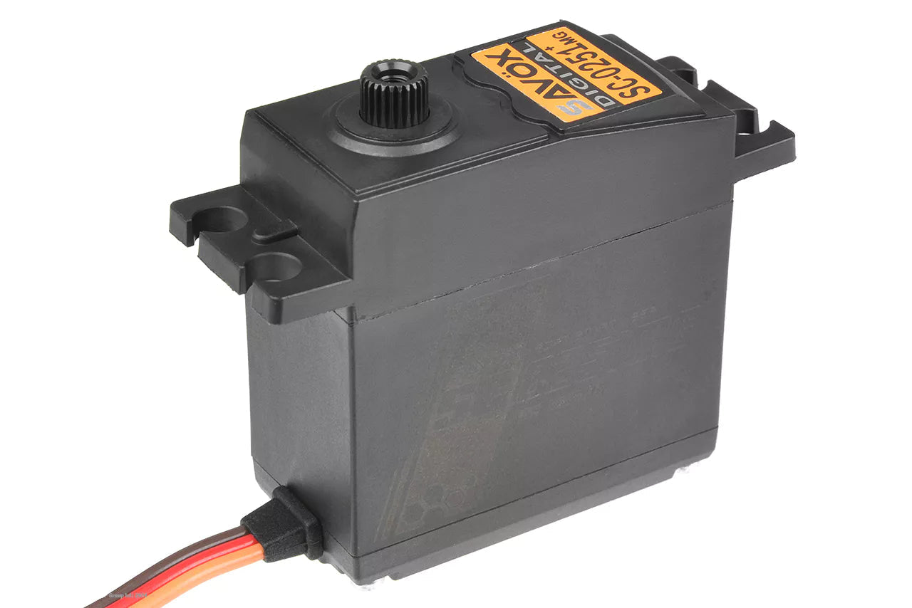 Savox SC-0251MG+ Standard Digital Servo With Soft Start 0.18s 16kg@6v SC0251MGP SAV-SC0251MG+