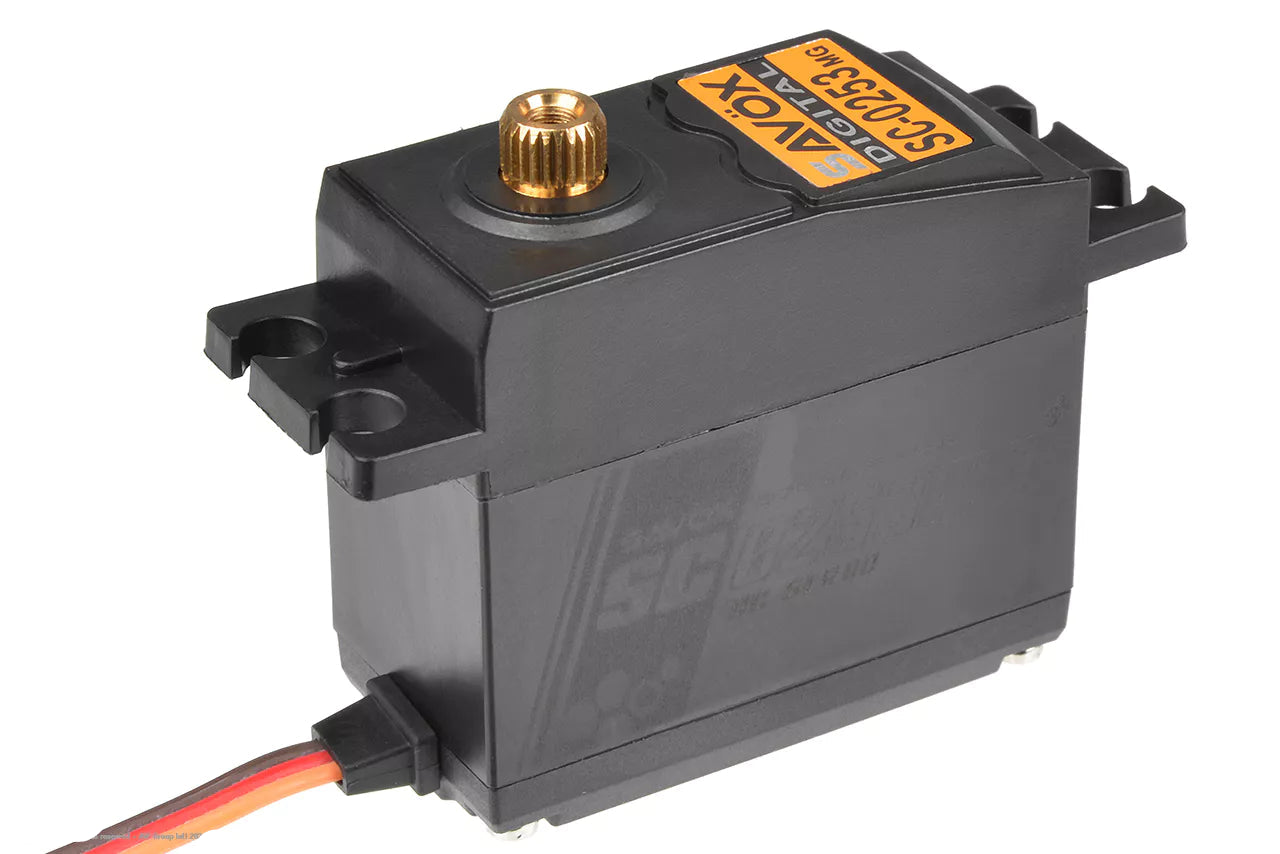 Savox SC-0253MG+ Std Size Digital Servo Metal Gear 6kg/0.15s@6v SAV-SC0253MG+
