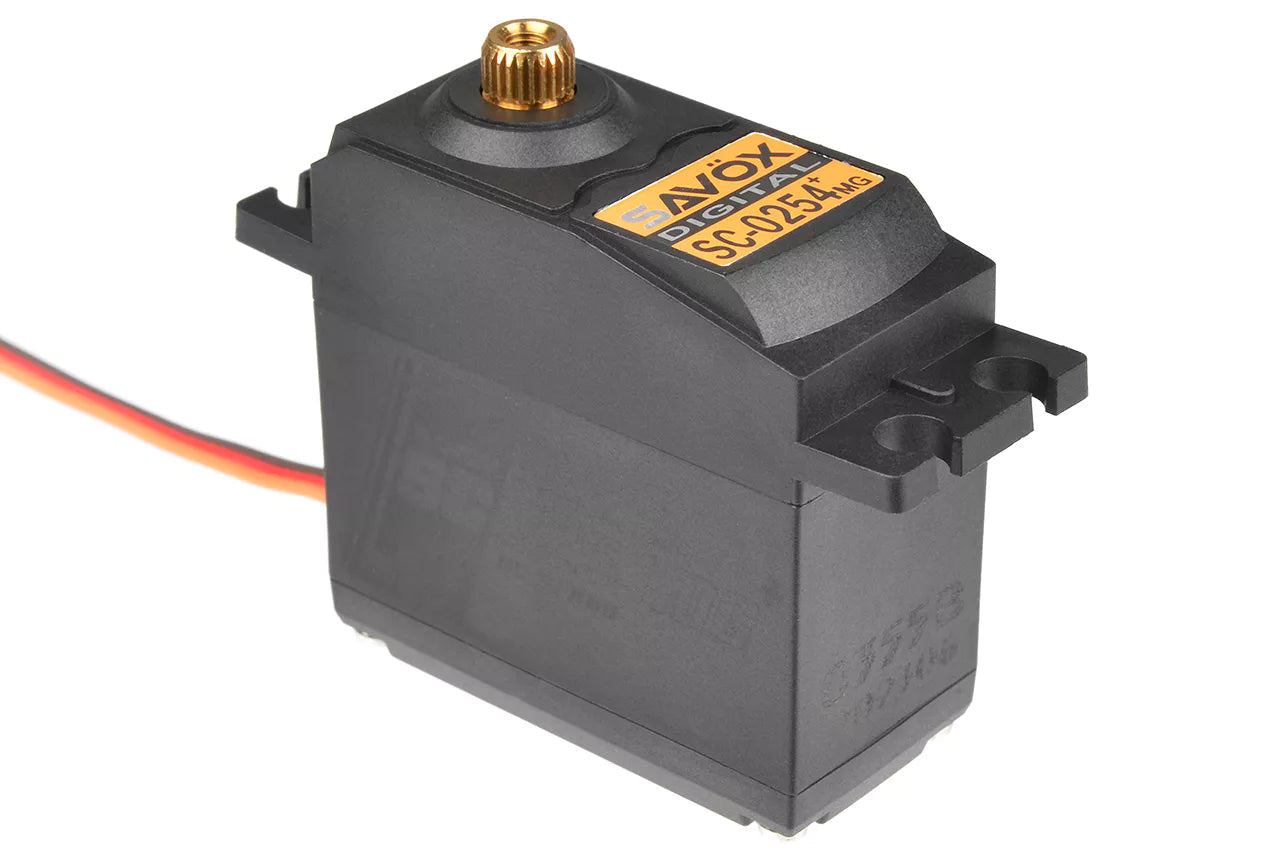 Savox SC-0254MG+ Standard Digital Servo With Soft Start 0.14s/7.2kg@6.0v SC0254MGP SAV-SC0254MG+