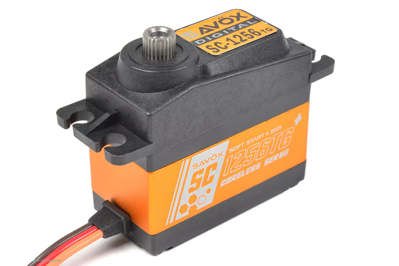 Savox SC-1256TG+ High Torque Coreless Digital Servo 20kg@6v SAV-SC1256TG+