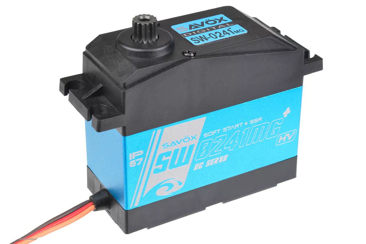 Savox SW-0241MG+ Waterproof Jumbo HV Digi Servo 40kg/0.17s@7.4v SAV-SW0241MG+