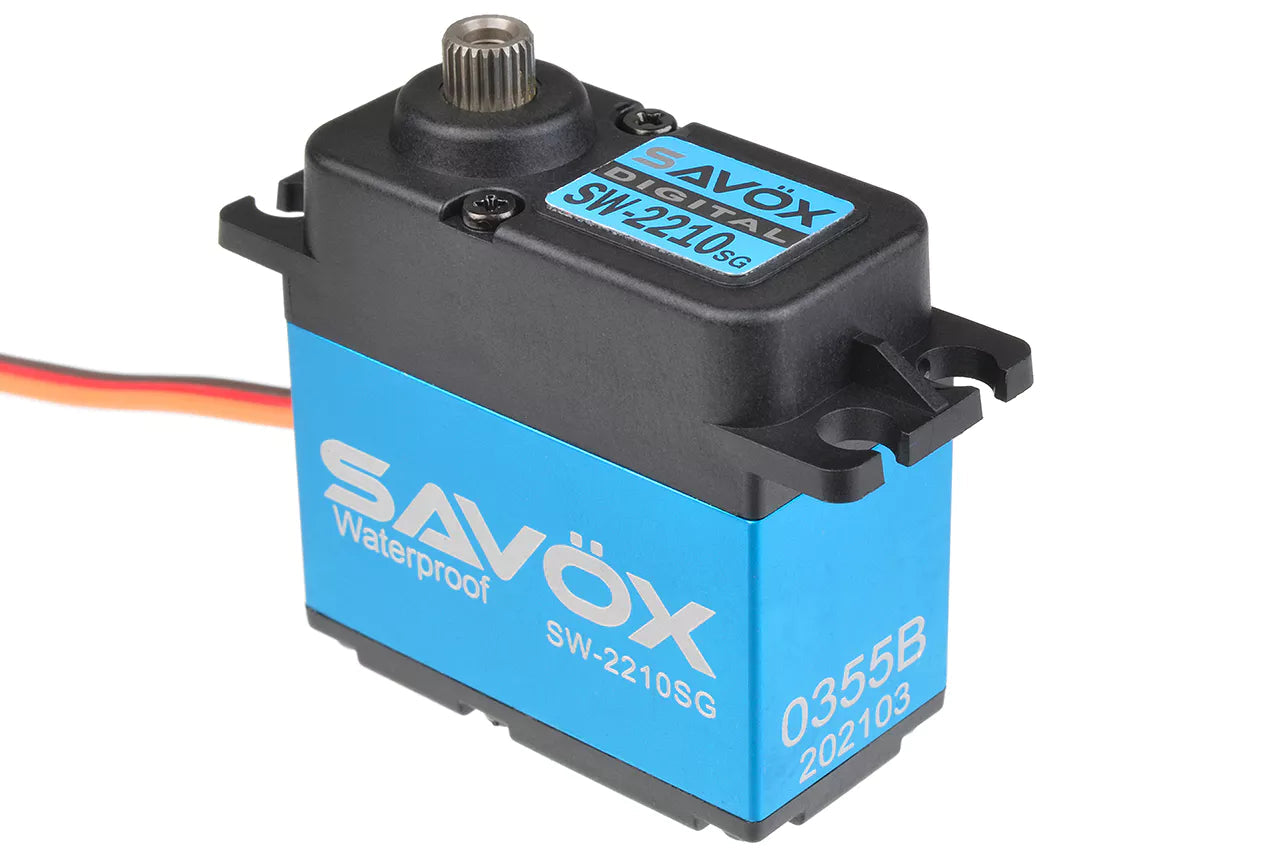 Savox SW2210SG HV Digital Brushless Servo Waterproof 36kg/0.11s@7.4v SAV-SW2210SG
