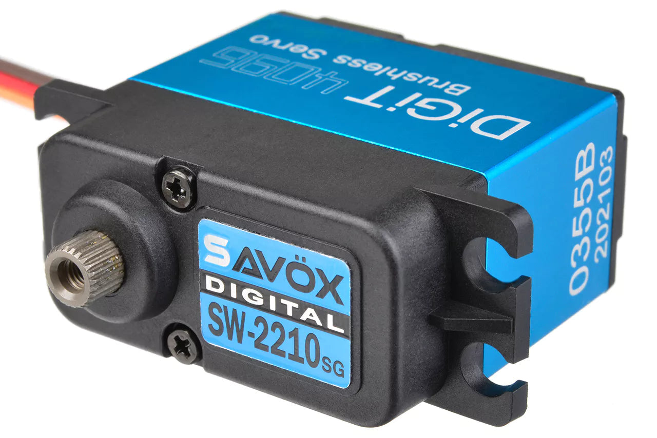 Savox SW2210SG HV Digital Brushless Servo Waterproof 36kg/0.11s@7.4v SAV-SW2210SG