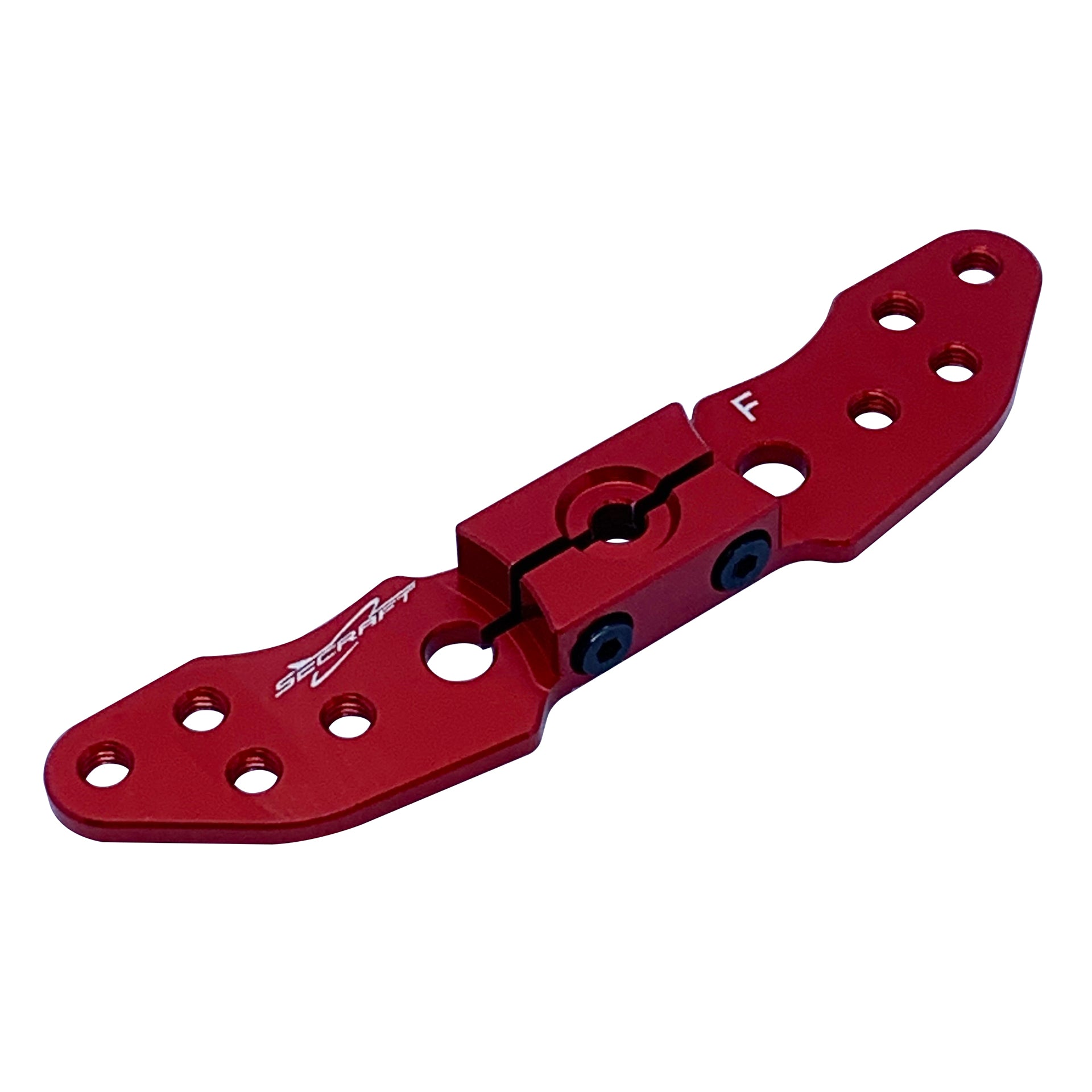 Secraft Futaba 2.5(M3) Offset Arm (Red) SEC111