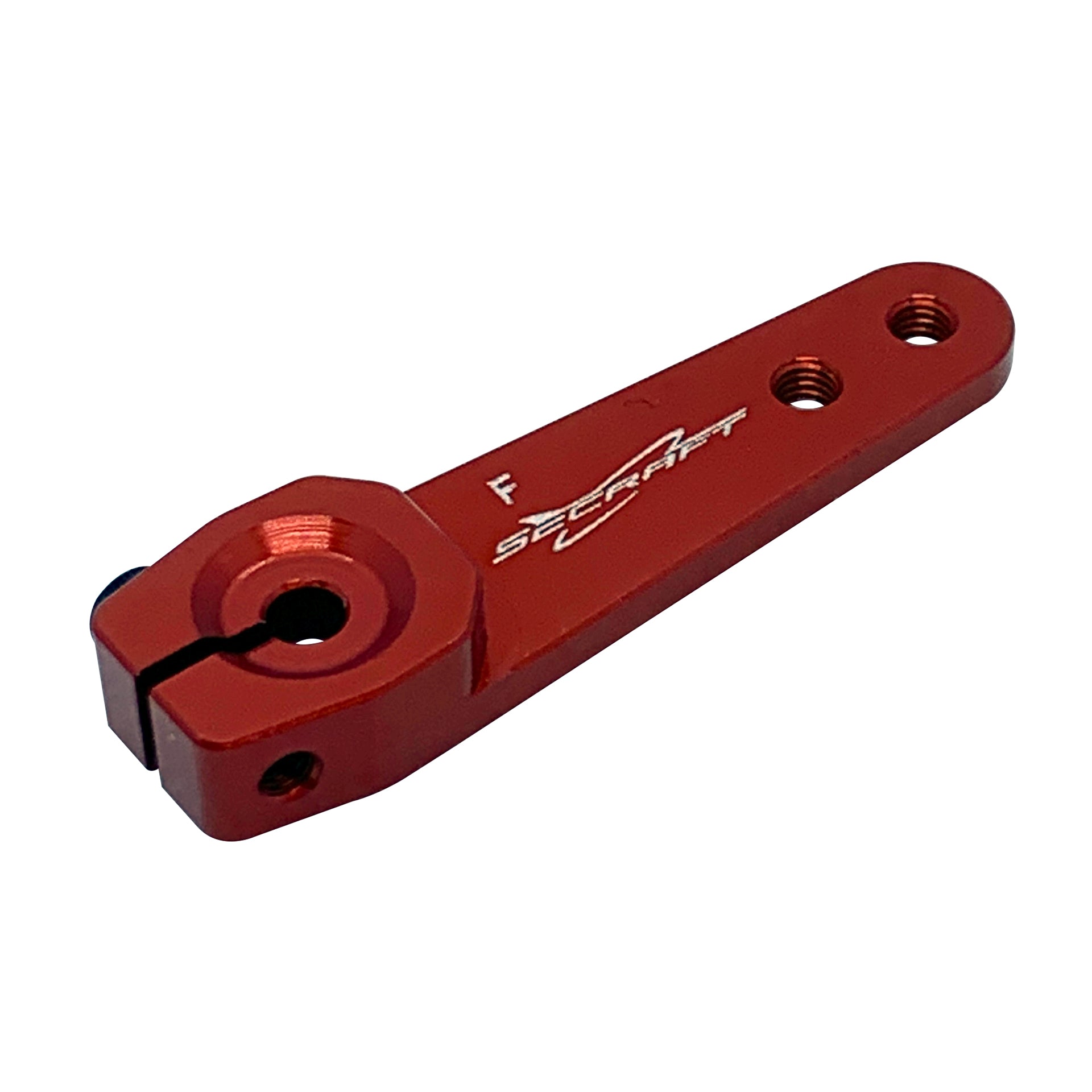Secraft Futaba V2 1.25" (M3) Servo Arm (Red) SEC002