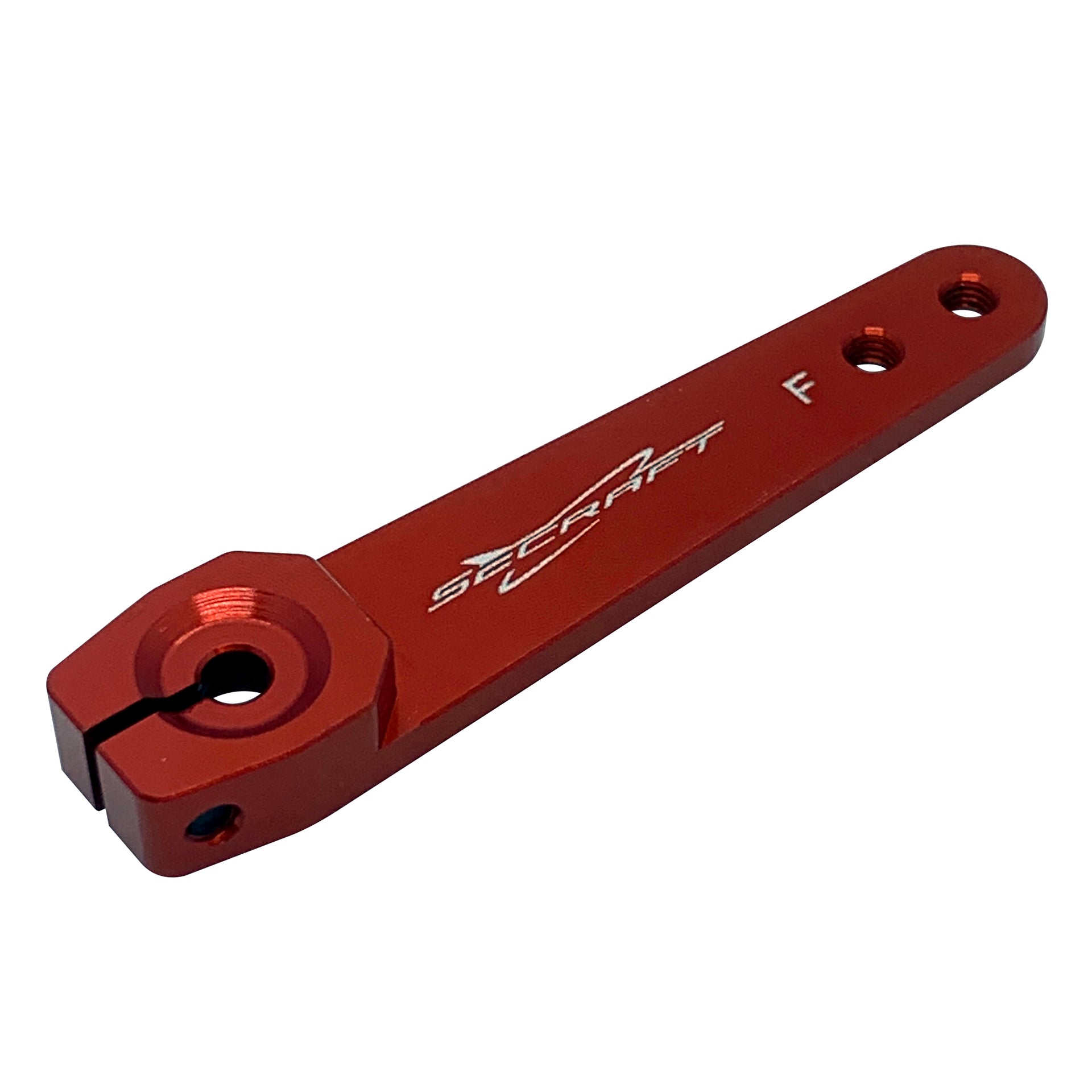 Secraft Futaba V2 1.75" (M3) Servo Arm (Red) SEC113