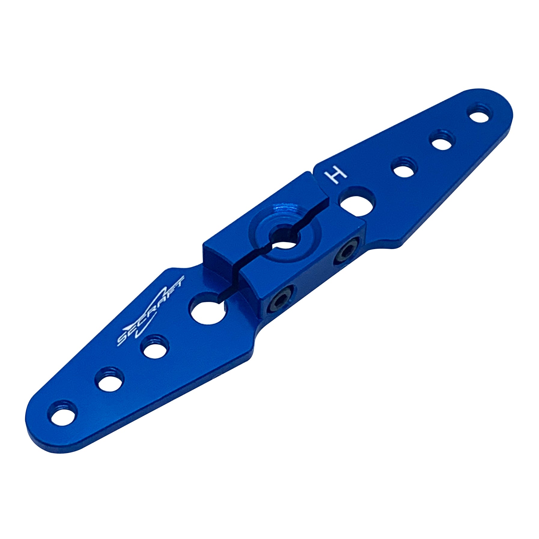 Secraft Hitec 2.5 Inch Straight Servo Arm (Blue) SEC019
