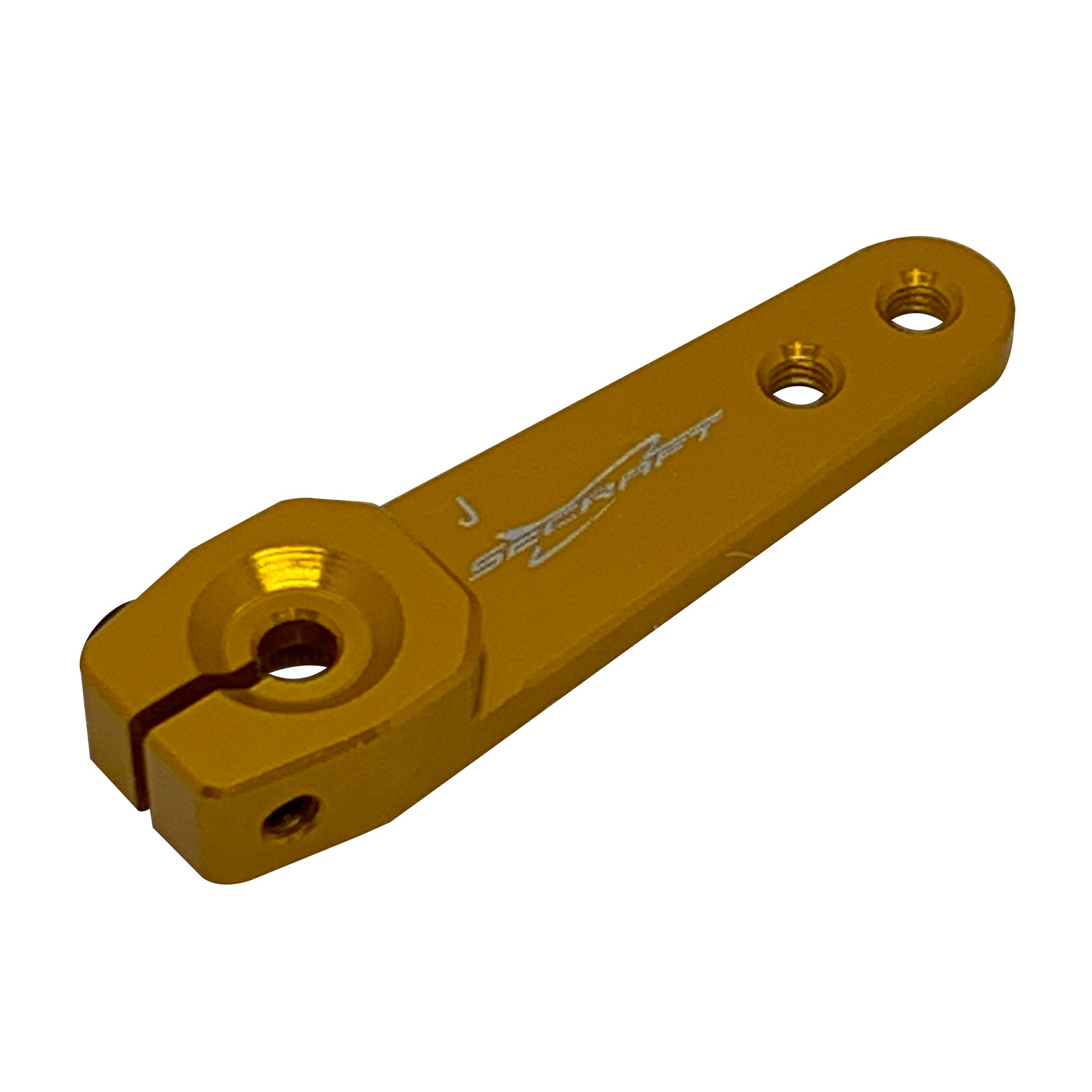 Secraft JR / Spektrum V2 1.25" (M3) Servo Arm (Gold) SEC003