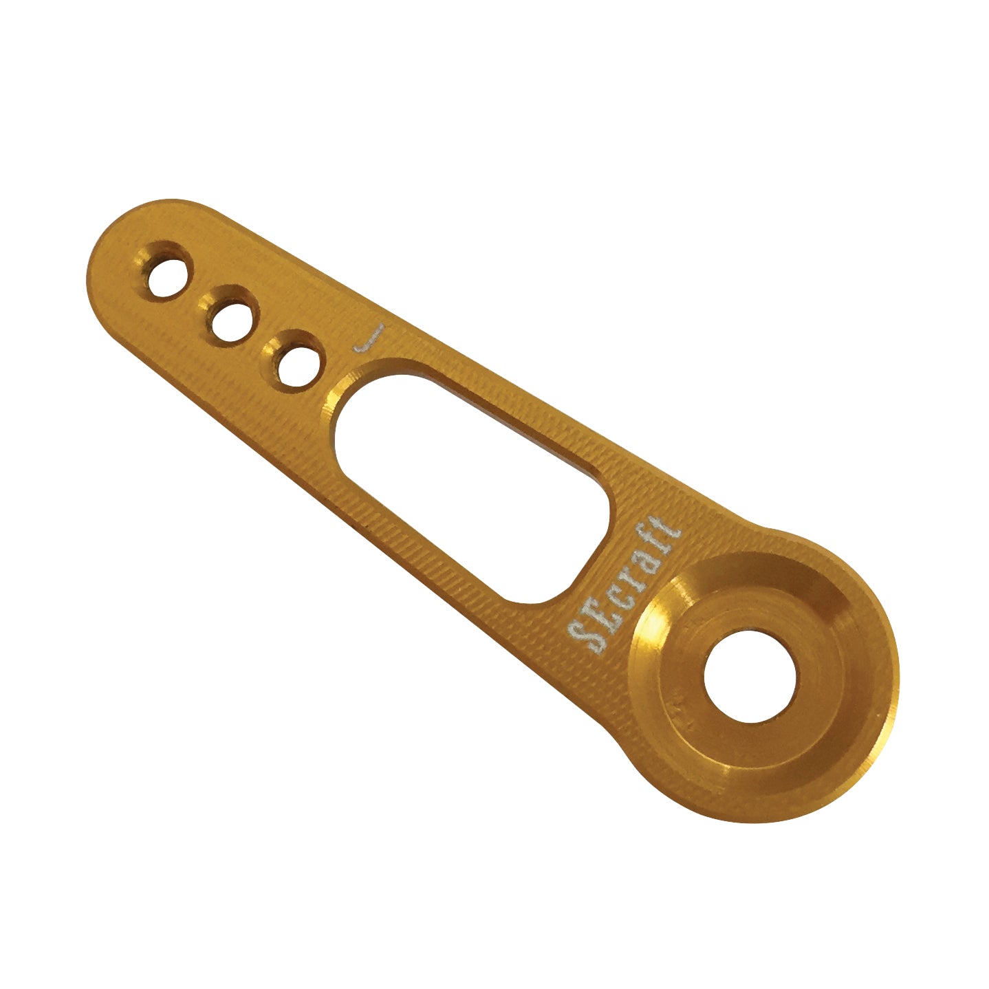 Secraft V1 JR Propo 1.0" (M2) Servo Arm (Gold) SEC202