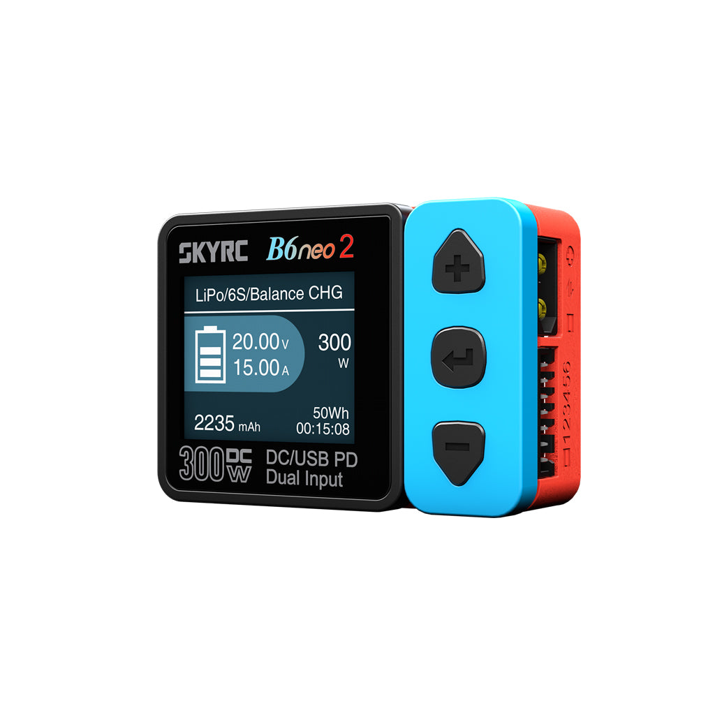 SkyRC B6neo 2 DC Smart Charger - Red/Blue SK-100225-01