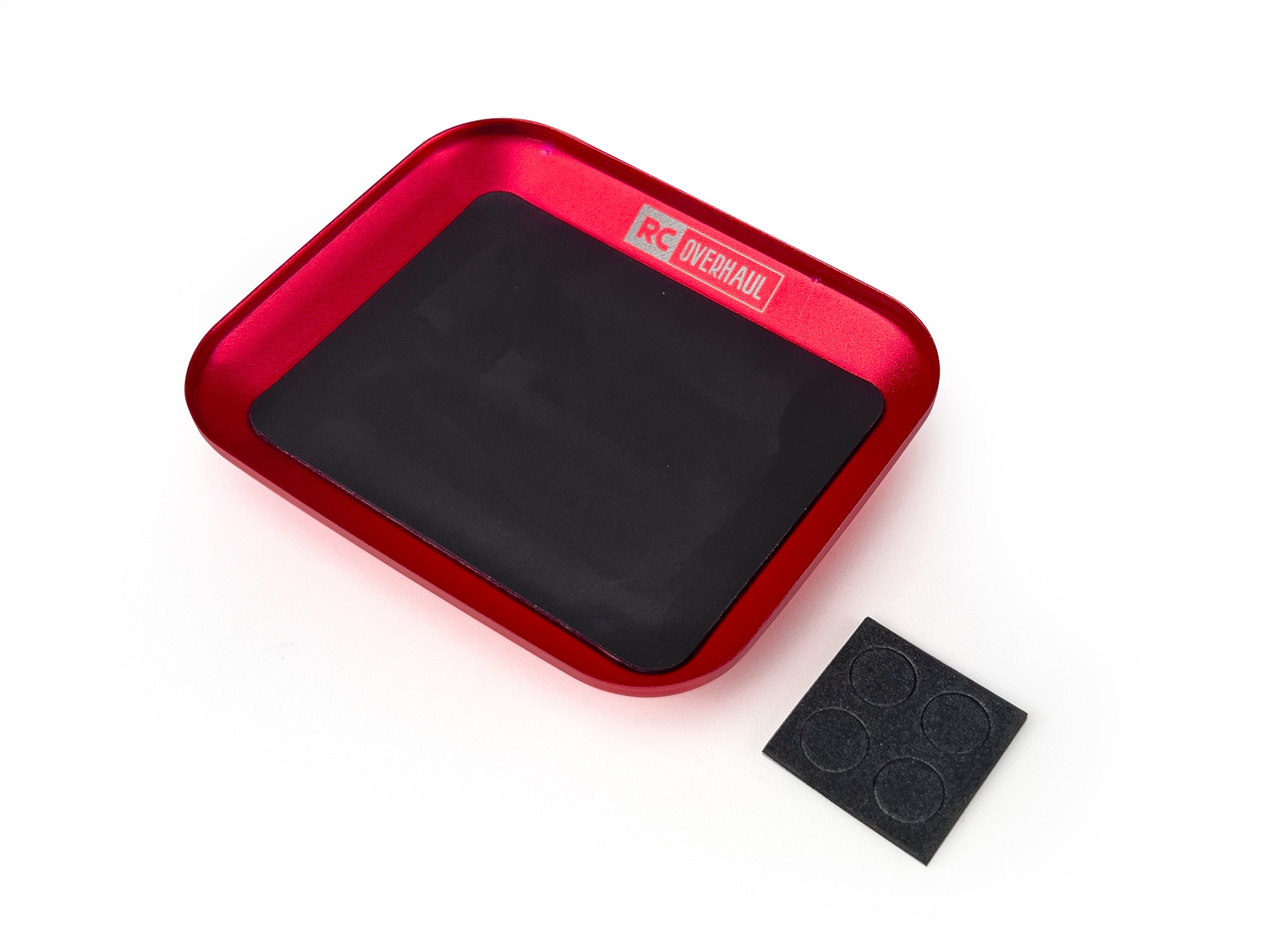 RC Overhaul Magnetic Parts Tray Red T-RCO-TL011R