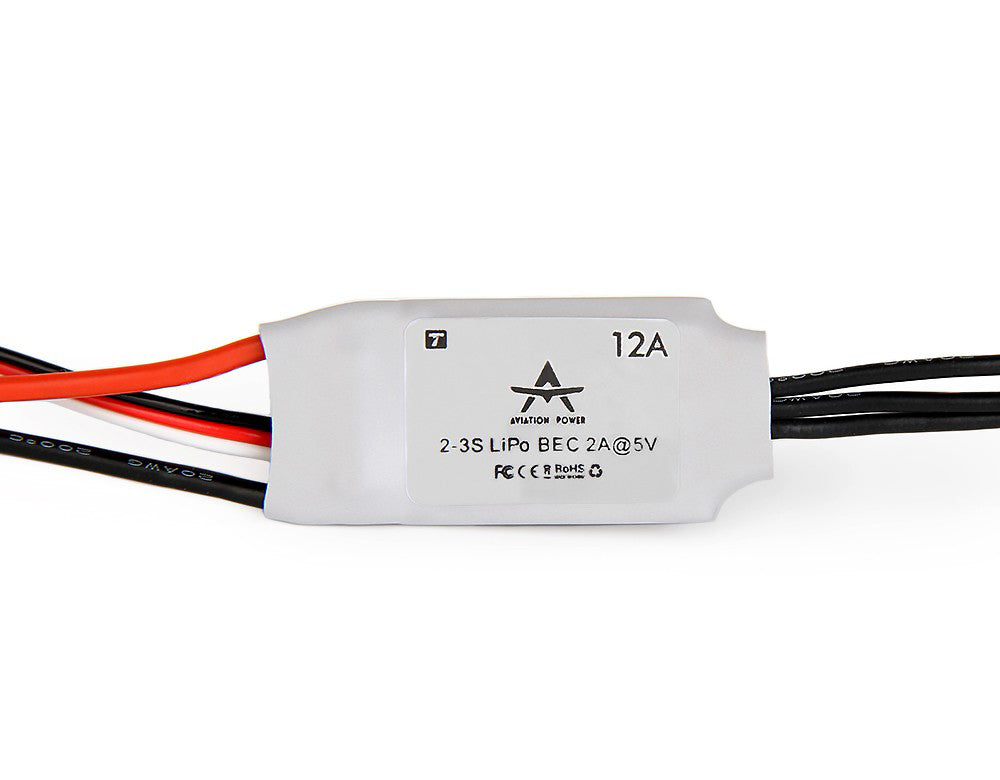 T-Motor AT-12A ESC (2-3S LiPo) BEC 5V/2A TM-AT12A