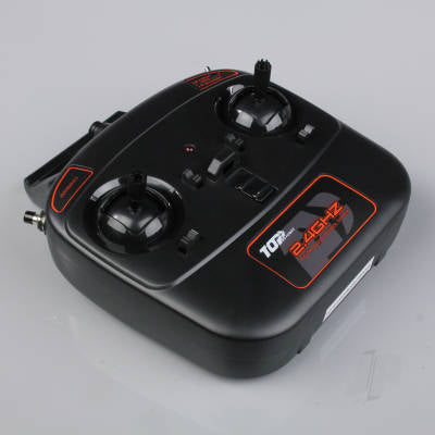 Top RC 2.4 GHz 4-Channel Transmitter (Mode 2) (BF-109 / P51-D / Spitfire) TOP096015B