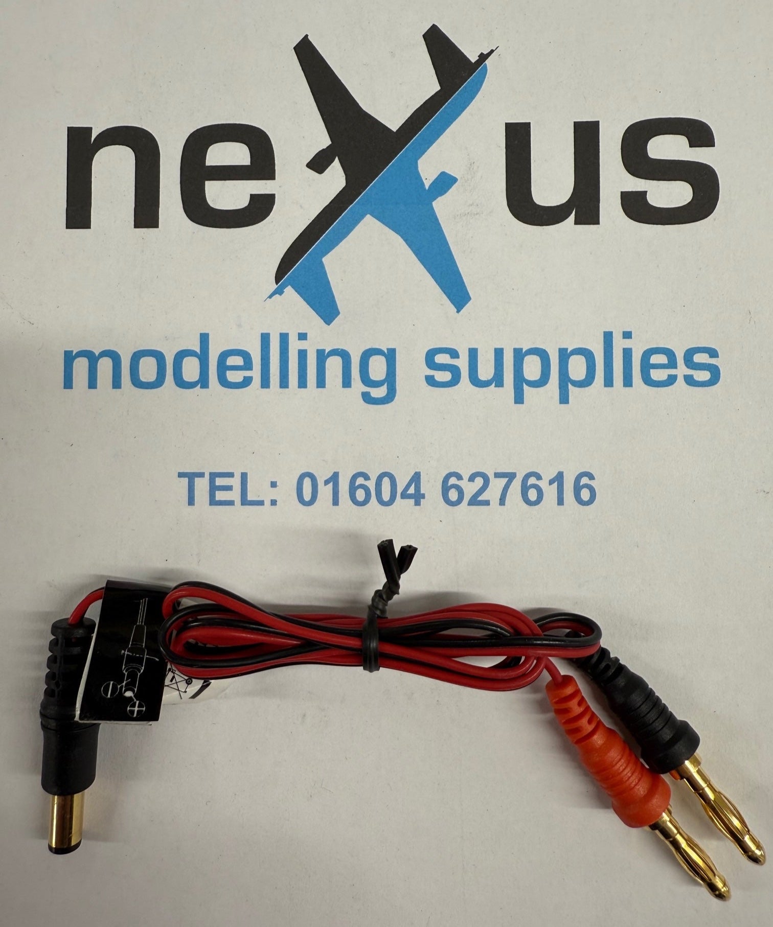 Photo of cable showing connectors