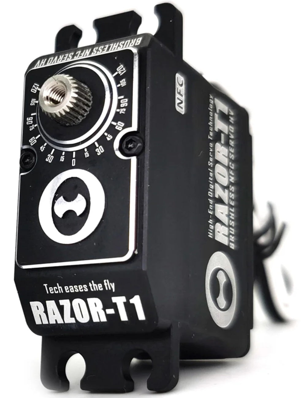 Theta Razor T1 NFC HV Brushless Tail Servo - Black TS-RT1B from Nexus Modelling Supplies Models Northampton Model Web Website Site Webshop Shop Webstore Store