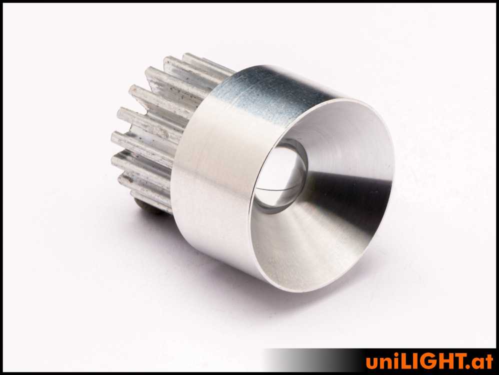 UniLight 25mm Alu-Spotlight, 6Wx2 SPOT25-060x2-WE