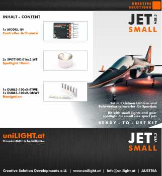 UniLight Jet Small Lighting Set SET-JET-S3