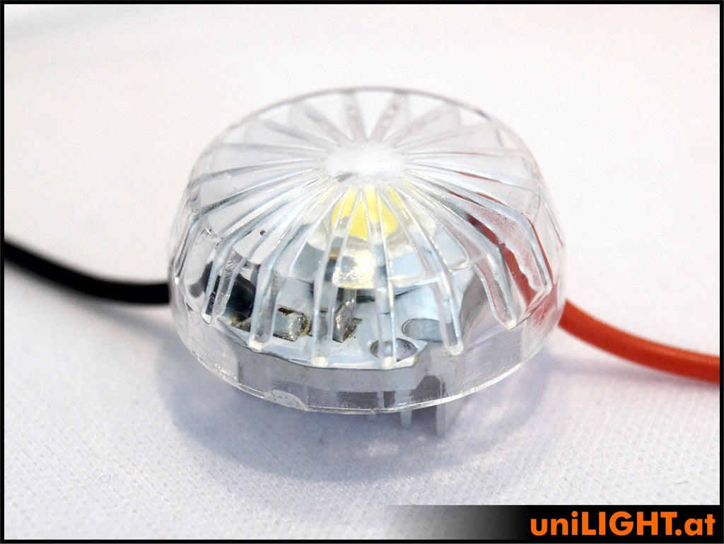 UniLight 10,24mm Round Navigation Light, 4W - Green