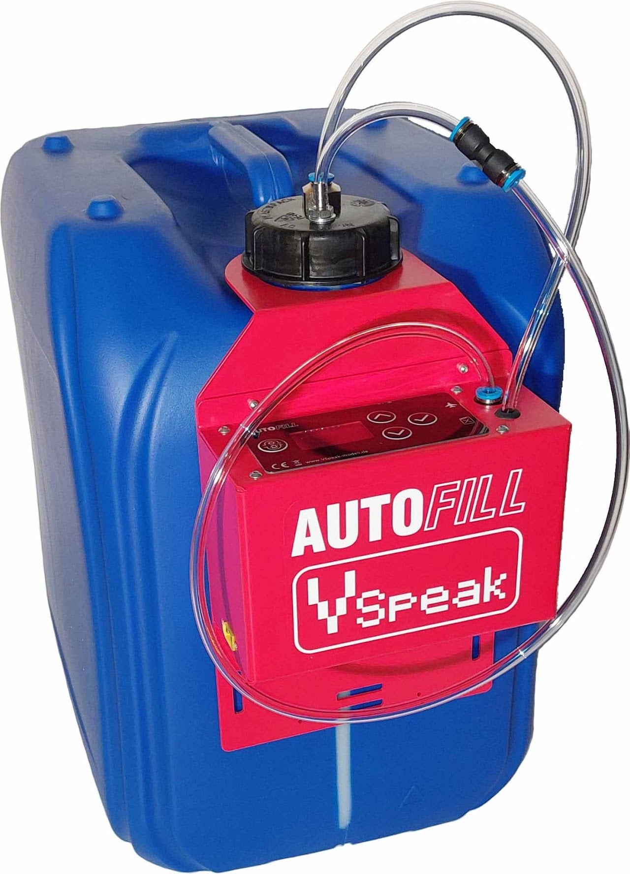 VSpeak Fuel Station with Built In Display "autofill" VSPEAK AUTOFILL Including 20l Canister